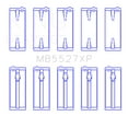 thumbnail image 2 of King Bearings Fits select: 1983-1997 TOYOTA COROLLA, 1985-1989 TOYOTA MR2, 2 of 3