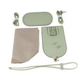 thumbnail image 5 of Segolike PU Leather Bag Making Kit with Holes Leather Bag Sewing Kit DIY Knitting Bag Set Green, 5 of 8