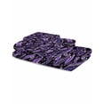 thumbnail image 2 of Boho Purple Floral Towel Set of 3, Soft Microfiber Bath Towels, Hand Towel, Washcloths, Farmhouse Botanical Vintage Paisley Flower Quick-Dry Absorbent Towels for Bathroom Kitchen Hotel Beach Gym Spa, 2 of 7