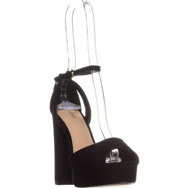 ALDO Womens Aldo Olivarra Platform Ankle Strap Sandals
