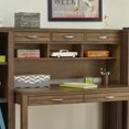 thumbnail image 1 of My Home Furnishings Logan Engineered Hard Wood Desk Hutch in Driftwood, 1 of 2