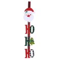 thumbnail image 1 of Christmas Theme Door Wall Hanging Round Color Letter Decoration Party Decor 21inch, 1 of 4