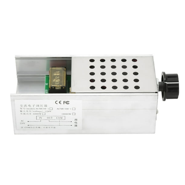 Interruptor de Controlador de Velocidad del Motor ANGGREK 0~220V Regulador de Control de Velocidad