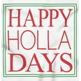 thumbnail image 2 of Christmas Happy Holla Days Holiday Hoodie Sweatshirt Women Men Brisco Brands S, 2 of 6