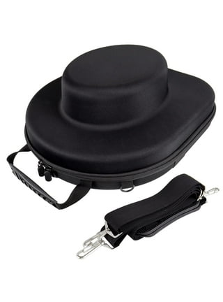 MOSLA Hat Box Travel Fedora Case Universal Size Hat Carrier,Sleek