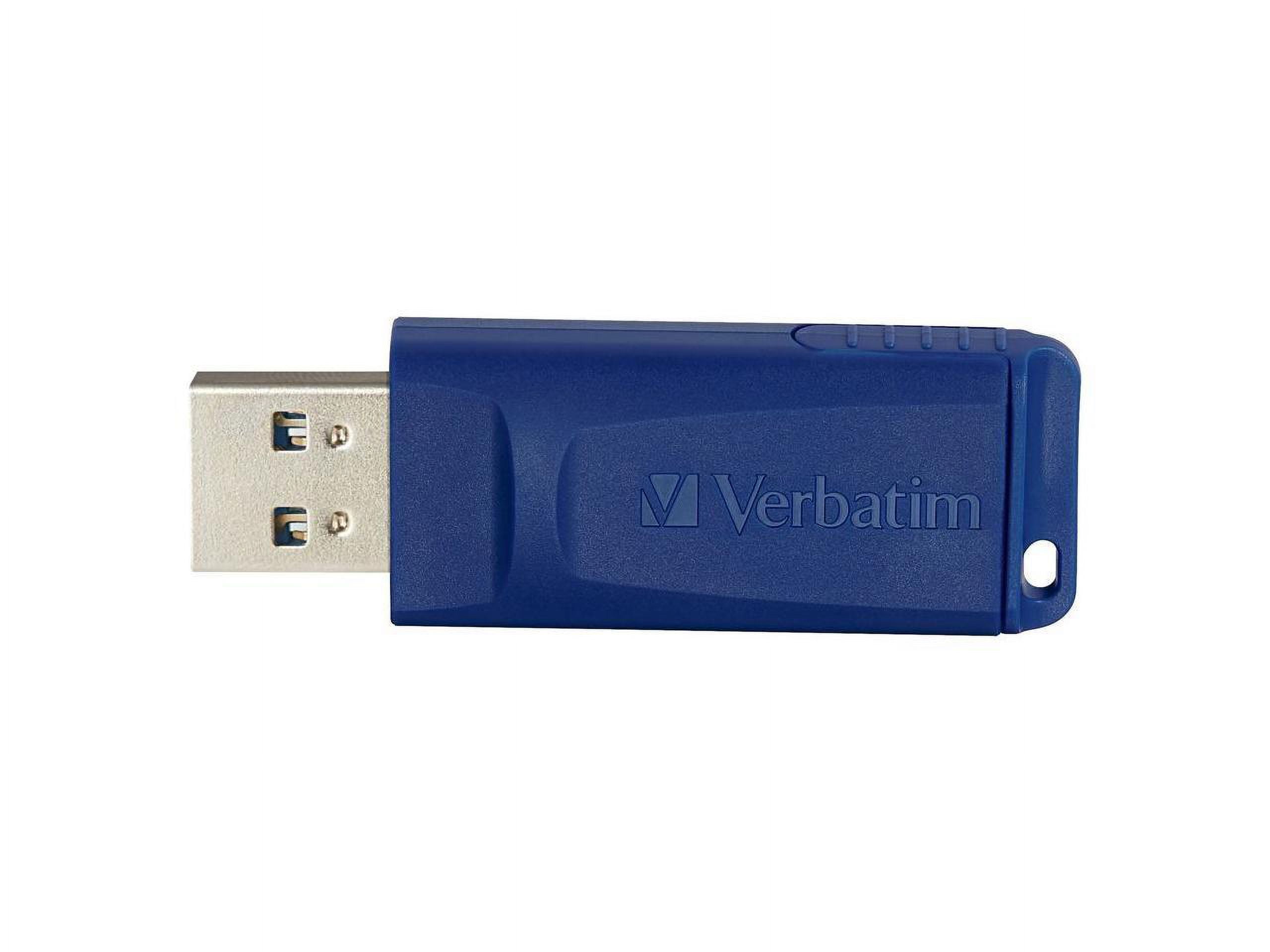 Verbatim 64GB Store 'n' Go USB Flash Drive - PC / Mac Compatible - 2pk - Blue, Green