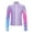 Purple, variant on Kids Girls Athletic Sport Jacket Long Sleeve Zipper Figure Ice Skating Training Coat Top Purple 4