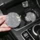 thumbnail image 2 of Juego de 4 piezas para decoración de coche: portavasos, posavasos con diamantes de imitación, accesorio interior, posavasos., 2 of 5