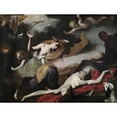 thumbnail image 2 of Anonymous 24x19 Black Ornate Framed Double Matted Museum Art Print Titled: Venus Discovering the Dead Adonis (C. 1650), 2 of 5