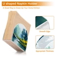 thumbnail image 4 of Table Napkin Holder, One Sizex2 Kitchen Napkin Holder Acrylic Napkin Holder Restaurant Napkin Holder Watercolor Lake, 4 of 9