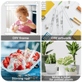 thumbnail image 3 of 30PCS Popsicle Sticks 4.5 Inch Acrylic Cakesicle Sticks Reusable Ice PopSticks Plastic Popsicle Sticks (Clear), 3 of 5