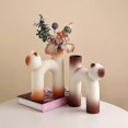 thumbnail image 3 of Cute Cat Vase Decorative Piece Living Room, Floral Arrangement Home Decoration, 3 of 5