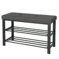 thumbnail image 1 of Neatfreak Banc de Rangement pour Chaussures Rembourré en Tissu, 1 of 1