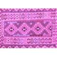 thumbnail image 1 of Ahgly Company Indoor Rectangle Southwestern Purple Country Area Rugs, 5' x 7', 1 of 4