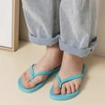 thumbnail image 4 of Visland Non-Slip Flip Flops Bathroom Quick Drying Slippers Clip Toe Summer Flat Slippers for Home Shower Beach Daily Outings, 4 of 8