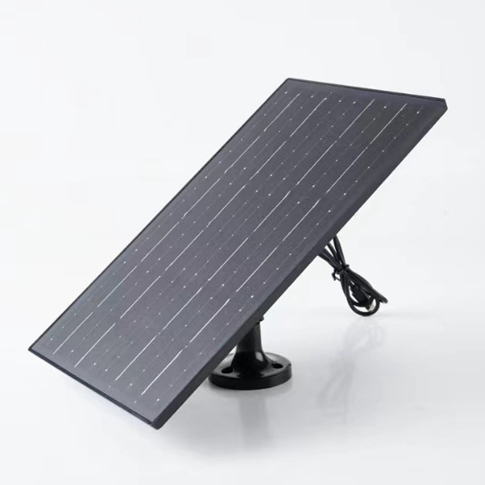 AFQH 10W 5V Solar Camera Charger Outdoor Solar Panel Type-C Solar Panel