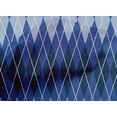 thumbnail image 4 of oneOone Cotton Poplin Blue Fabric Argyle Check Fabric For Sewing Printed Craft Fabric By The Yard 42 Inch Wide, 4 of 4