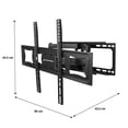 thumbnail image 4 of Soporte con Doble Brazo Articulado Mitzu LCD-3276 Pantallas de 32 a 85 pulgadas 45 kg, 4 of 6