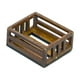 thumbnail image 1 of Cesta de frutas en miniatura hecha a mano para casa de muñecas, caja de madera a escala 1/12, juego de simulación Marrón, 1 of 8