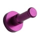 thumbnail image 2 of Hanging Clothes Hook Round Shape Space Aluminum Door Hook Key Holding Purple Stylish Design Home Hotel 1Pcs, 2 of 3