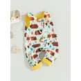 thumbnail image 5 of Aojekbee Baby Boys Summer Romper Casual Animal Print Sleeveless Jumpsuit for Newborn Toddler Cute Clothes, 5 of 10