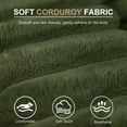 thumbnail image 4 of 73" Convertible Sofa Bed, 2 in 1 Folding Couch Bed, Boneless Couch in a Box, Cloud Loveseat Sleeper, Fold Out Comfy Floor Futon Sofa with 2 Pillows for Living Room Bedroom, Green, 4 of 9