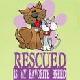 thumbnail image 3 of CafePress - Rescued Is My Favorite Breed T Shirt - Infant T-Shirt, 3 of 4