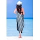 thumbnail image 4 of Toalla de playa Belizzi Home turca 100% algodón 90 x 180 cm - Azul marino, 4 of 6