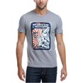 thumbnail image 2 of Camiseta gráfica William Rast Franklin para hombre gris pequeña, 2 of 2