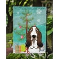 thumbnail image 3 of Caroline's Treasures BB1615GF Christmas Tree and Basset Hound Flag Garden Size , Small, multicolor, 3 of 3