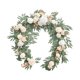 thumbnail image 4 of Guirnalda de flores artificiales, rosa falsa, 1,8 m de largo, centro de mesa, guirnalda floral Estilo B, 4 of 9