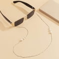 thumbnail image 3 of Bohemian Pearl Sunglass Chain Eyeglasses Necklace Lanyard Necklace Stylish Eyeglasses Strap Chain Hanger for Women, 3 of 5