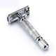 thumbnail image 2 of Maquinilla de Afeitar de Seguridad de , Fat & Short Handle. Gira para abrir, resistente, reduce la quemadura de la maquinilla de afeitar, suave, alisado, afeitado limpio., 2 of 5