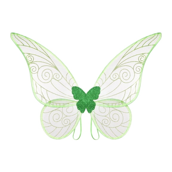 Wing Prop For Adults Fairy Angel Lightweight Semi Transparent Fabric With Wire And Elastic Straps.Multiple Colors Party Decorations for Women 50th Birthday Party Decorations Balloons Event Planner