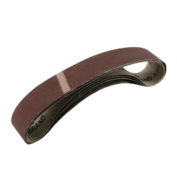 2" x 27"(50mm x 686mm) Sanding Belt 800 Grit Aluminum Oxide 4pcs