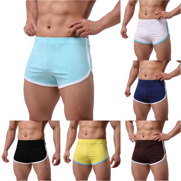 Uikmnh Men's High End Casual Low Waist Shorts for Stylish Everyday Wear