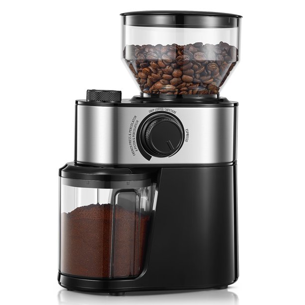 Electric Burr Coffee Grinder, FOHERE Coffee Bean Grinder with 18