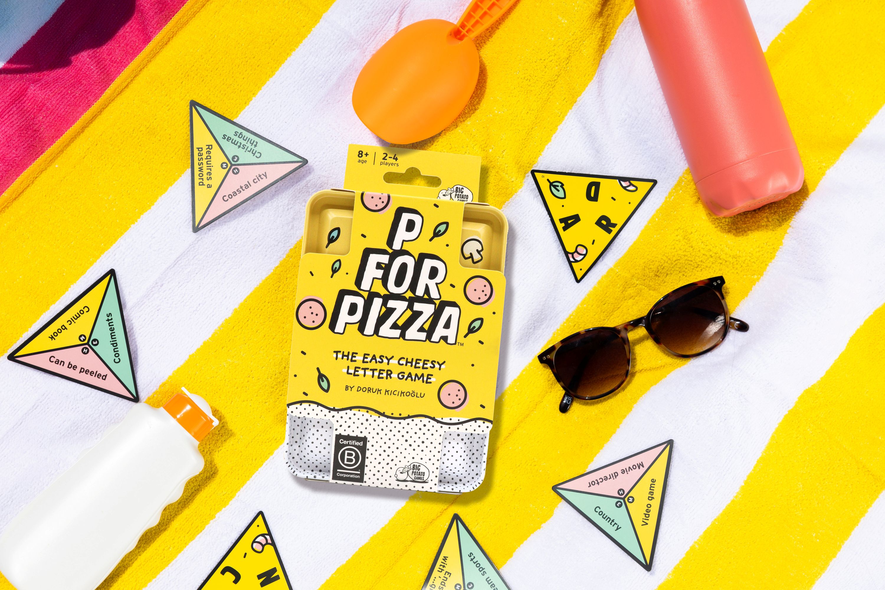 Big Potato Games P for Pizza TIN