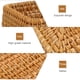 thumbnail image 3 of GOOHOCHY 1pc almacenamiento canasta práctica fruta cesta cesta de almacenamiento rectangular (marrón), 3 of 7