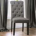 thumbnail image 2 of Simple Relax SR03CM3735GY-SC-2PK Dining Chair, Antique Black, Gray, 2 of 5