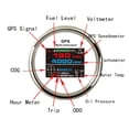 thumbnail image 2 of 10 In 1 Digital GPS Speedometer Auto Gauge 85mm Multi-functional LCD Gauges Fuel Level Oil Press Voltmeter RPM Gauge Boat Car ,Universal Compatibility, 2 of 6