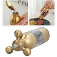 thumbnail image 3 of Stainless Steel Salt And Pepper Grinder With Ceramic Grinding Core Keep Spices  Wide Opening Compact Special Gift, 3 of 8