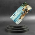 thumbnail image 6 of Relaxing Turtle on Beach Funny Personalized License Plate Rust-proof Stainless Steel Metal License Plate Suitable For Men And Women 12.2" x 6.2", 6 of 7