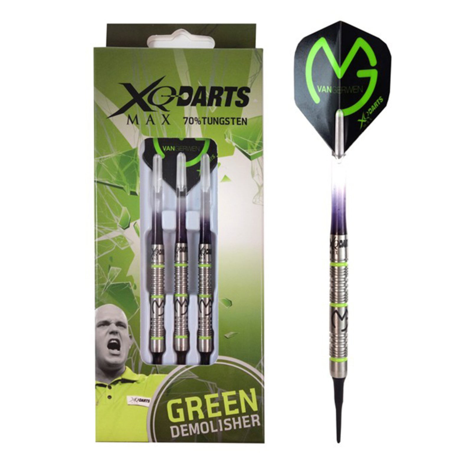 New Mighty Michael van Gerwen edition full Dartboard set Mvg Free Delivery 