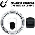 thumbnail image 3 of Janrevotw  2 X 20 Oz Spill Resistant Magnetic Slide Lids For Yeti Rambler Mugs, 3 of 8