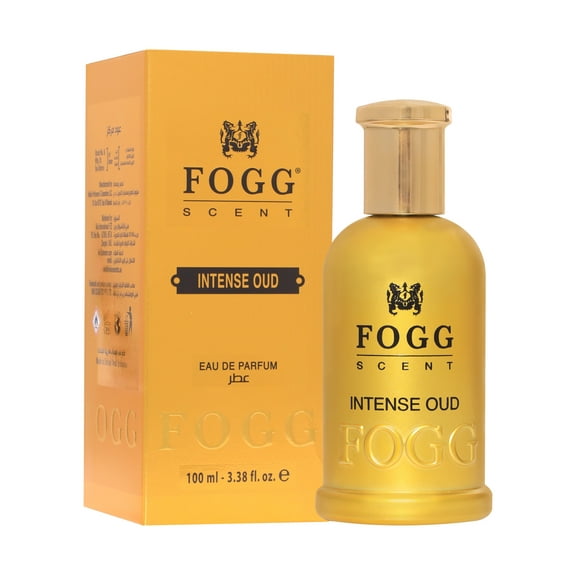 Fogg Scent Intense Oud Eau De Parfum, Long-Lasting Oriental Fragrance for Unisex, 100ml (3.4 fl oz)