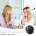 thumbnail image 2 of 4 Pcs Microphone Noise Canceling Cover Wind Windproof Reduction Faux Plush, 2 of 6