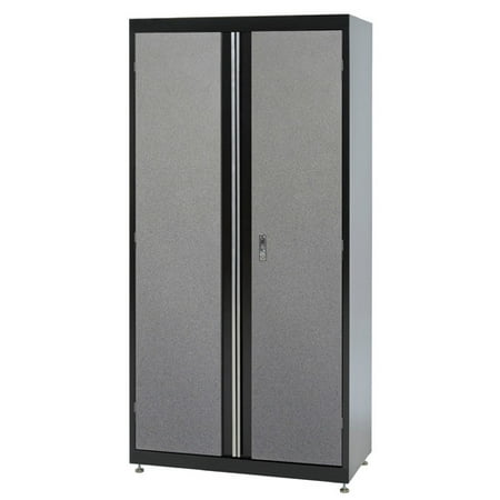 sandusky 46"l x 24"d x 72"h steel jumbo garage cabinet