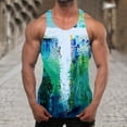 thumbnail image 2 of IROINNID Men's Cotton Sleeveless T Shirts Tank Tops, Outfits Muscle Breathable & Moisture Wicking with Odor Control, 2 of 5