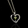 thumbnail image 1 of 2023 New Necklace Fashion Heart Engraved Pendant I love you mom Mother's Day Gift Wholesale Gao Jinjia LED, 1 of 2